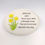 Thumbnail: Daffodil Oval Beautiful Pale Grey Memorial Plaque