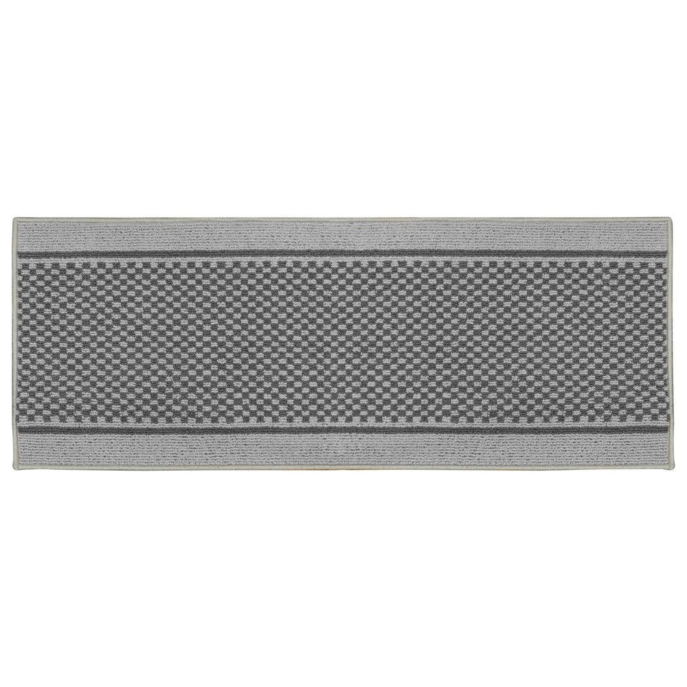 Bologna Indoor Runner Light Grey/Dark Grey 57x150cm