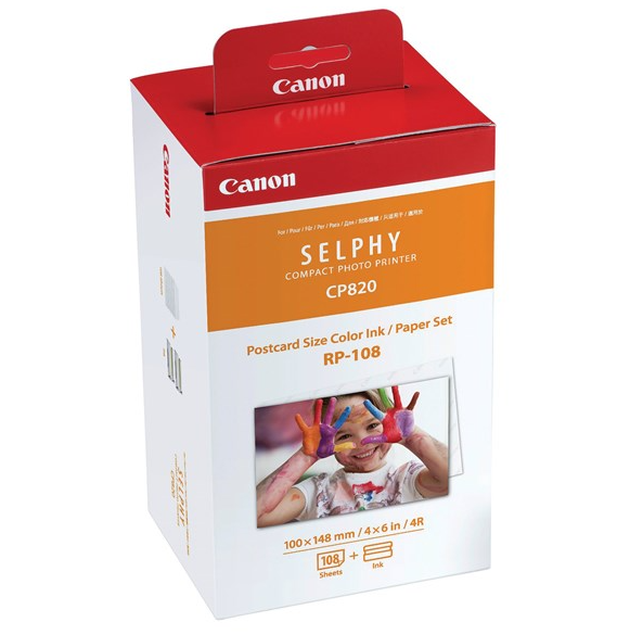 Canon RP-108IP Colour High Capacity Ink/Paper Set 8568B001AA - CO98003