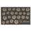 Thumbnail: Flower Havana Rubber Scraper Pin Door Mat Heavy Duty 45x75cm