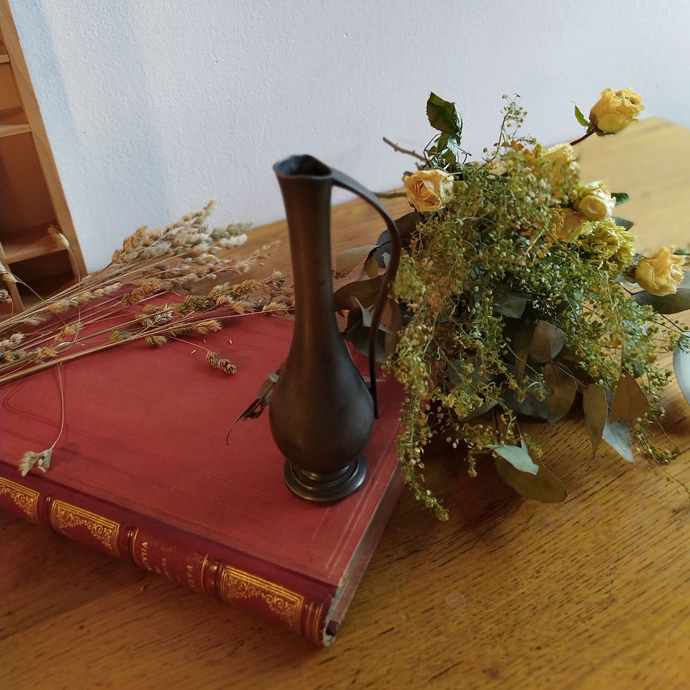 Miniature : Soliflore en étain