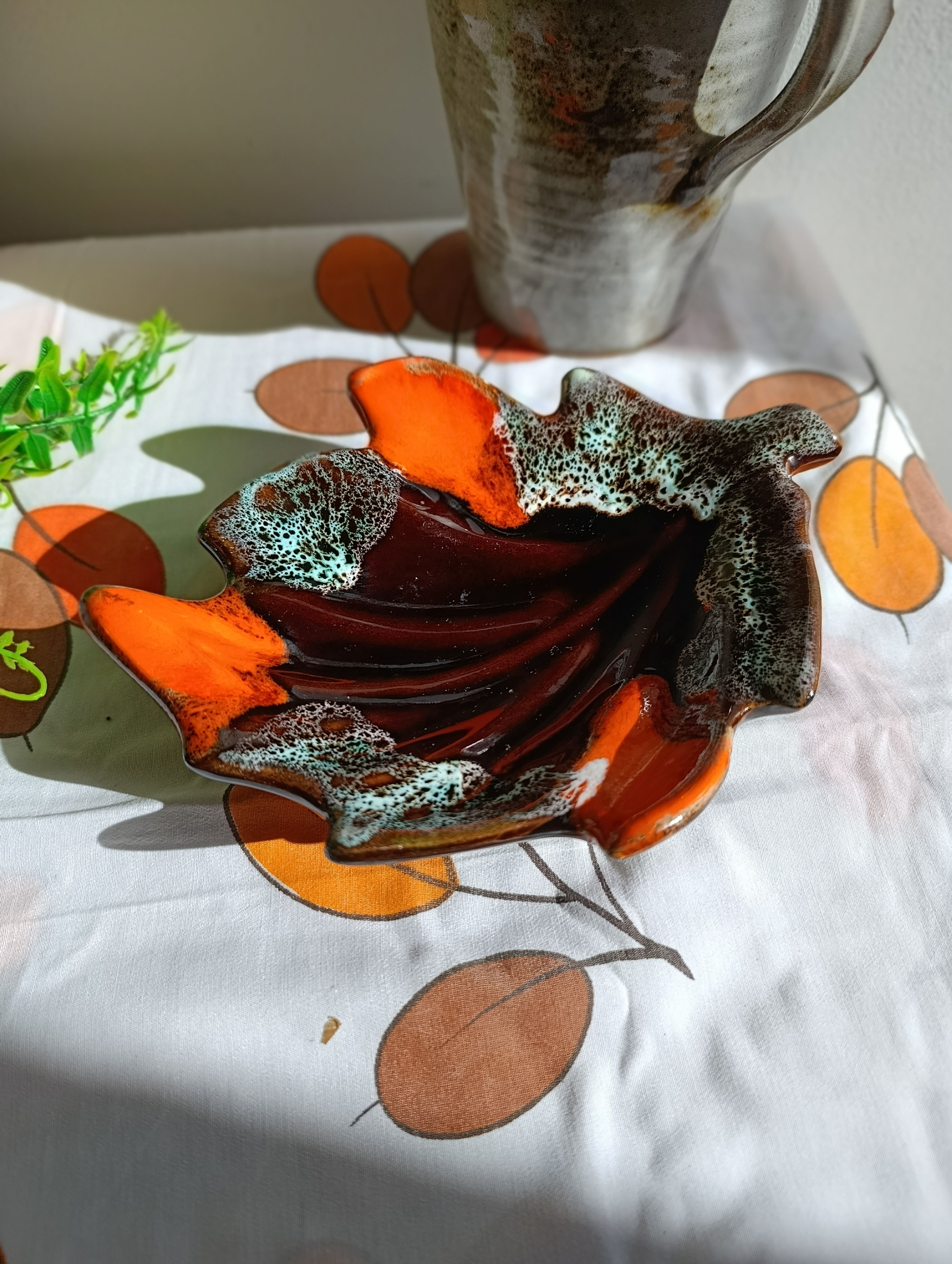 Vide-poche, coupelle ou ravier feuille Vallauris