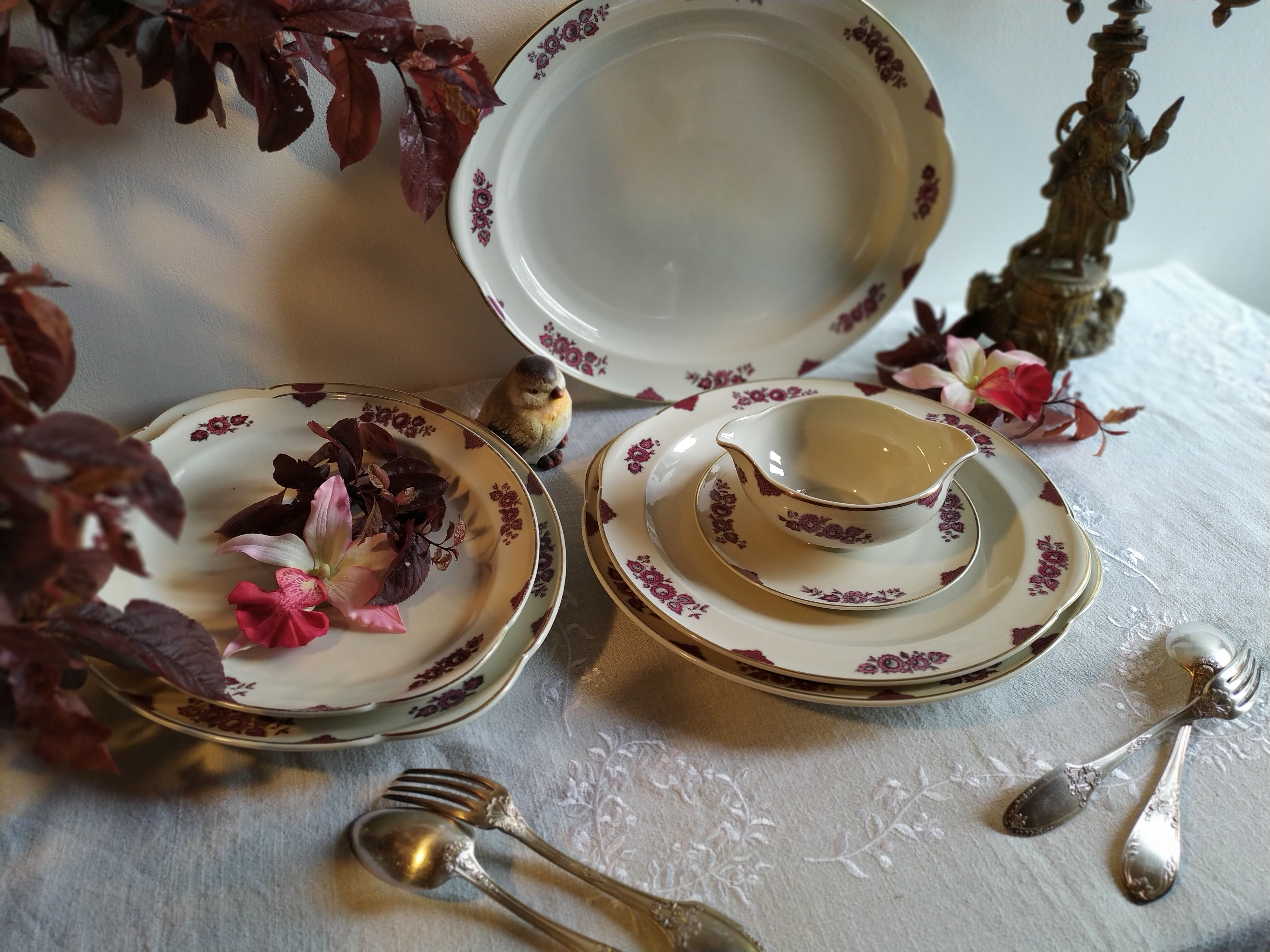 Grands plats de service