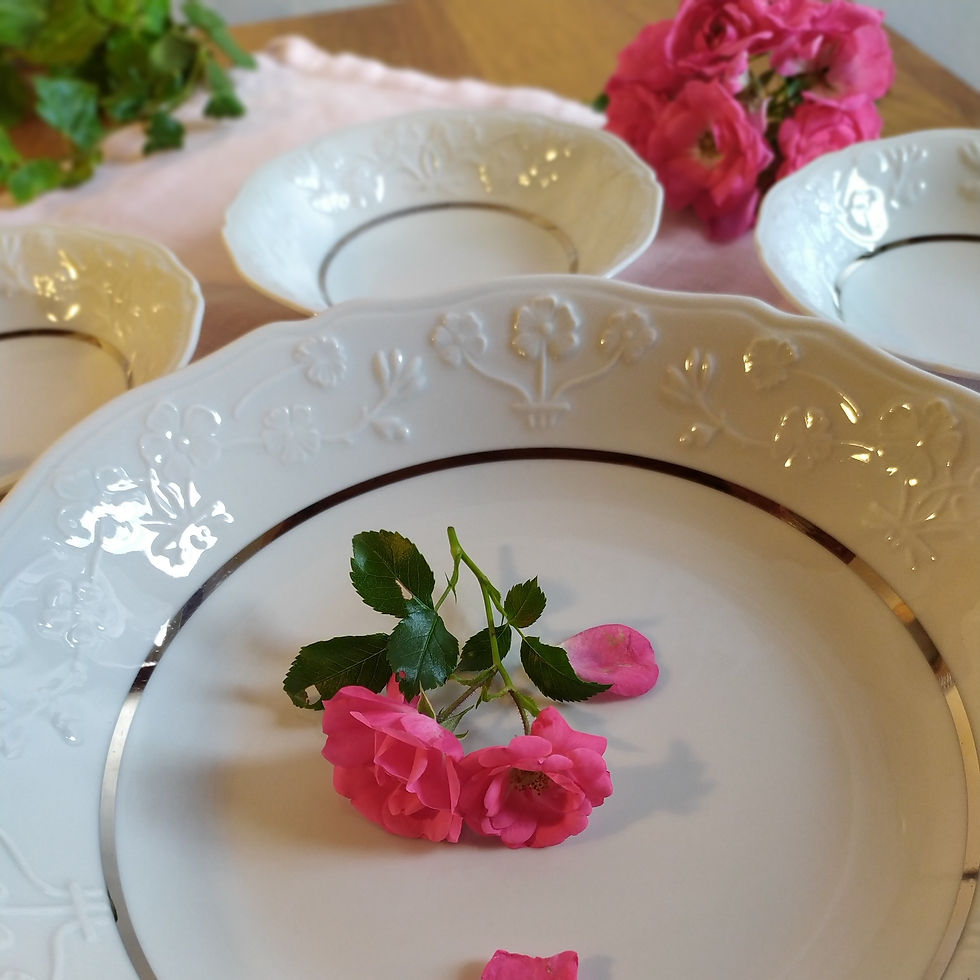 Miniature : Service a dessert