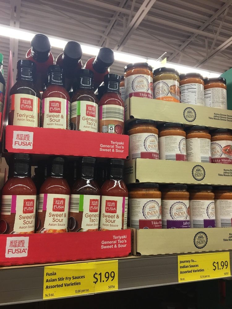 1.99 Sauces at ALDI's