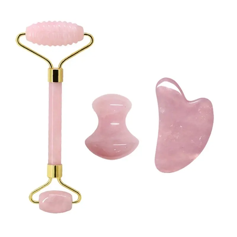 Thumbnail: Audacci RoseGlow Jade Roller Set
