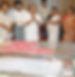 AK Antony, Defence Minister of India, paying homage to Joseph Edamaruku. Sanal Edamaruku, next to him.