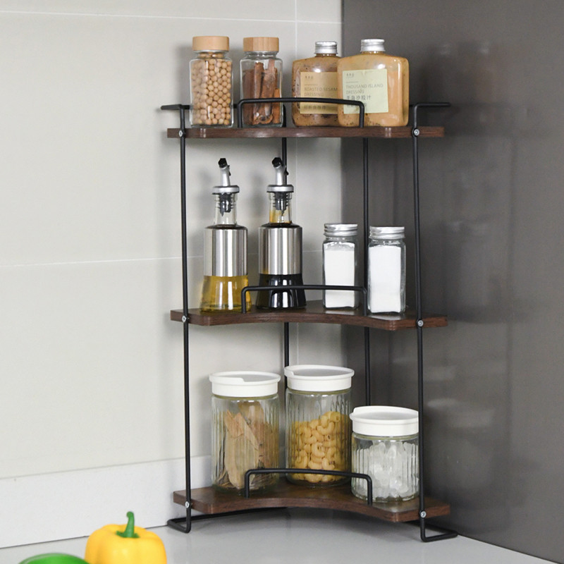 Compact storage rack for small spaces, perfect for organizing daily essentials