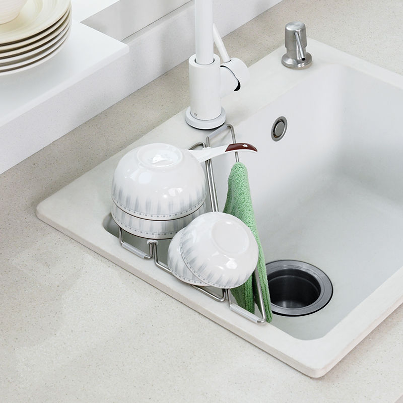 Under sink organizer for small bathroom spaces