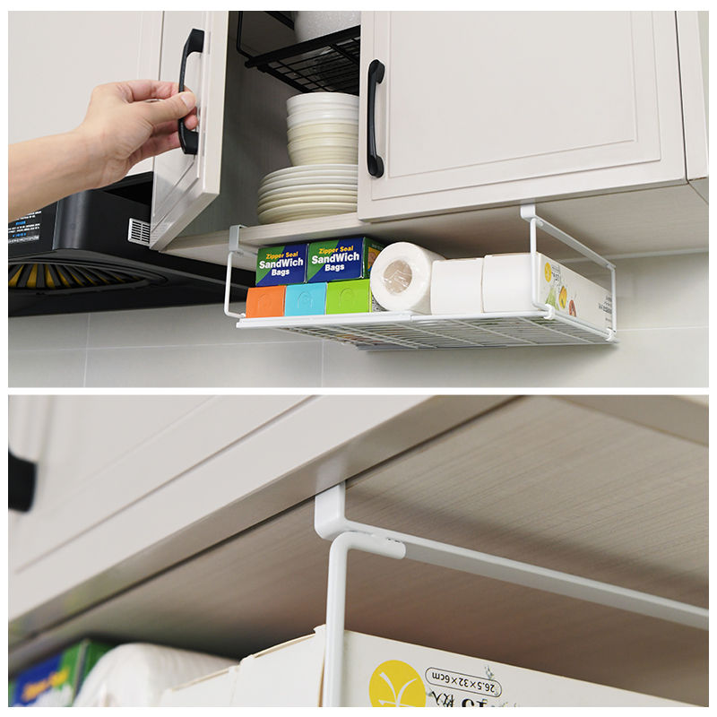 Metal cabinet organizer for space saving solution