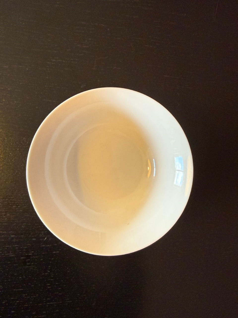 Thumbnail: Set of 10 Plain White Coupe Porcelain Dinner Plates