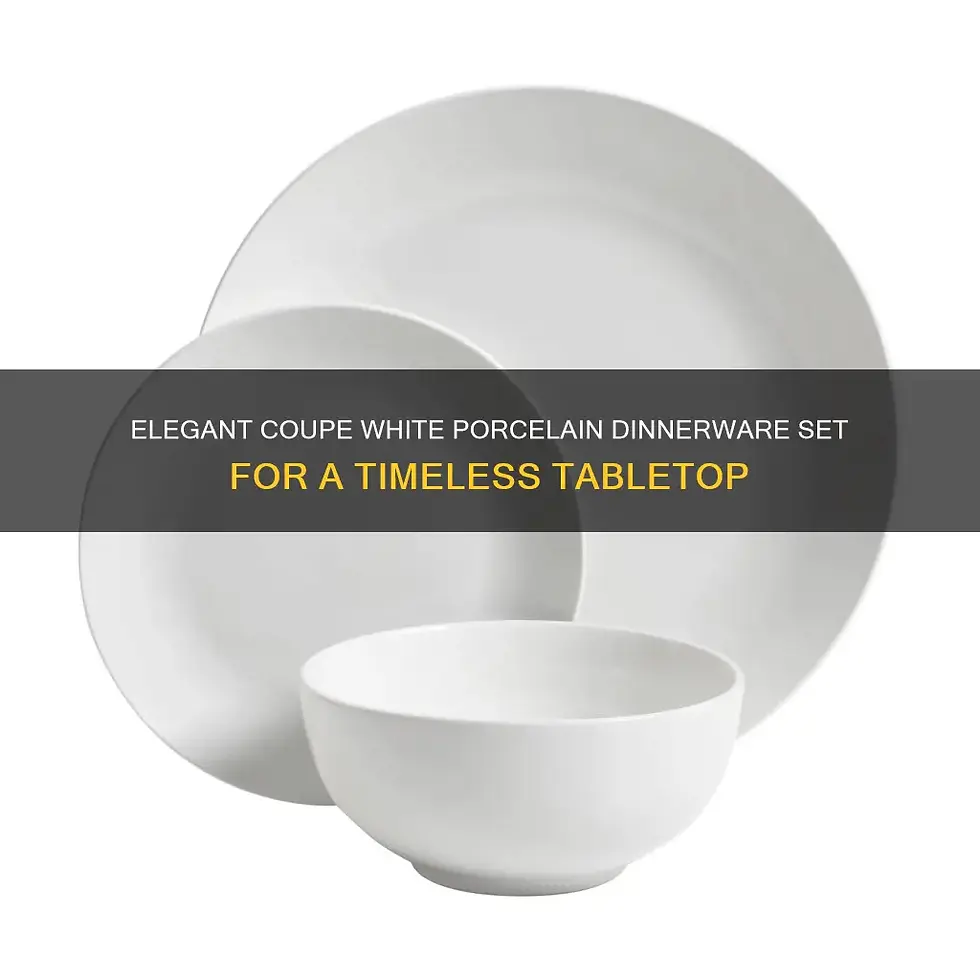 Thumbnail: Set of 10 Plain White Coupe Porcelain Dinner Plates