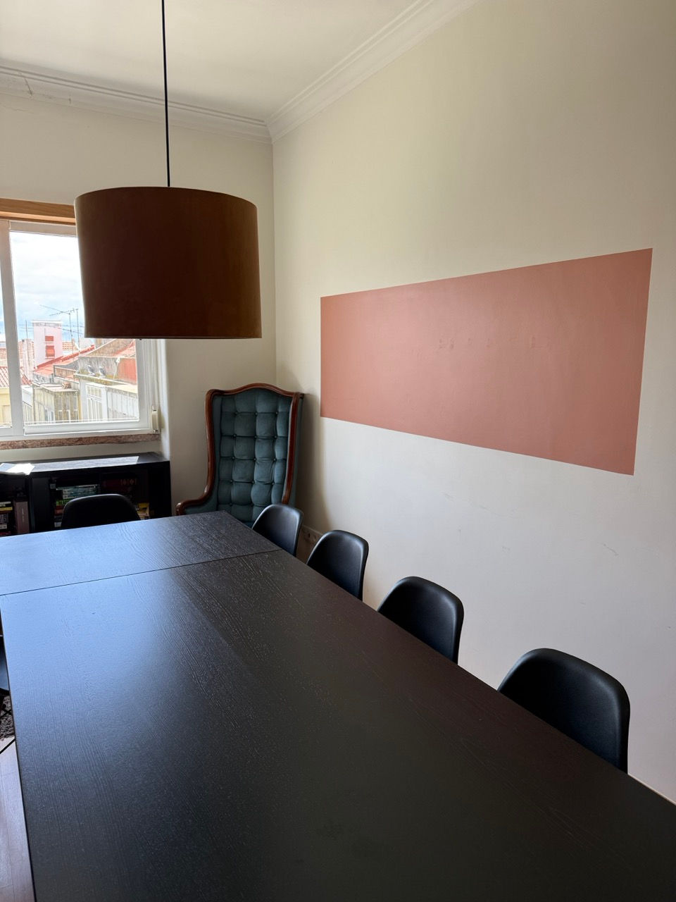 Thumbnail: IKEA INGATORP Style Black Extendable Dining Table