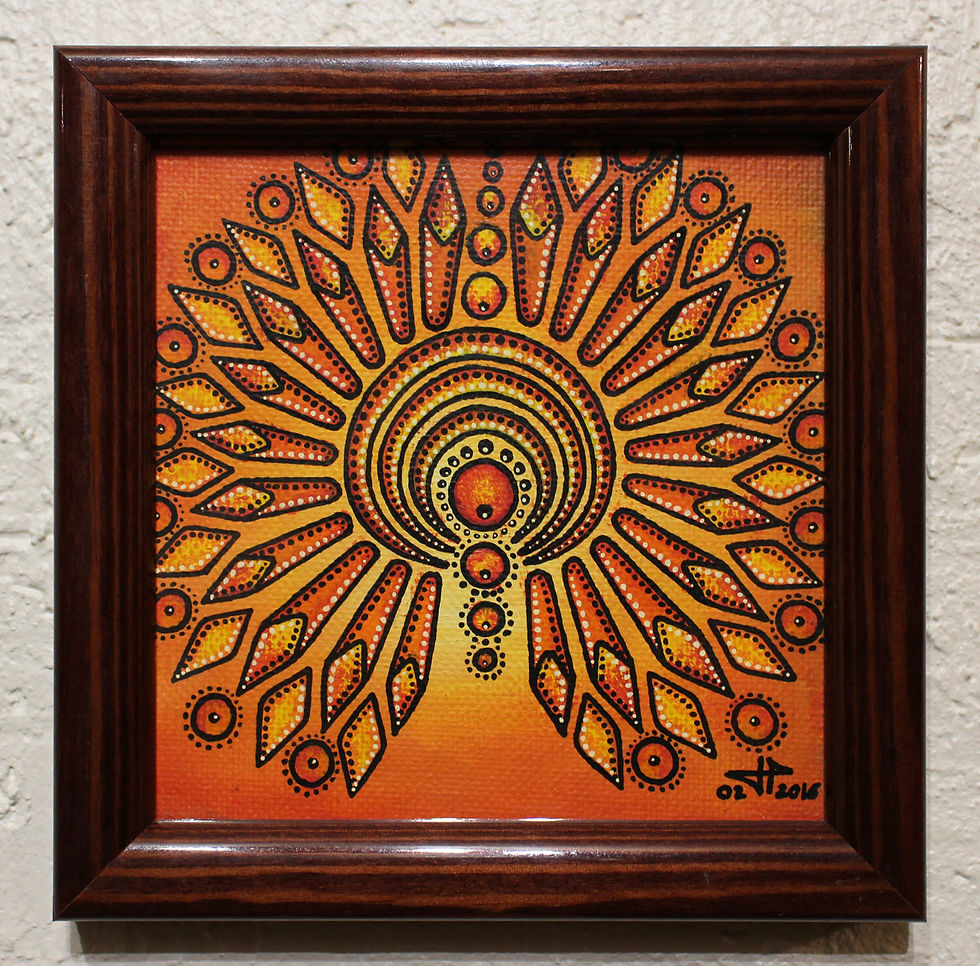 Miniatura: Petit tableau abstrait : Émission