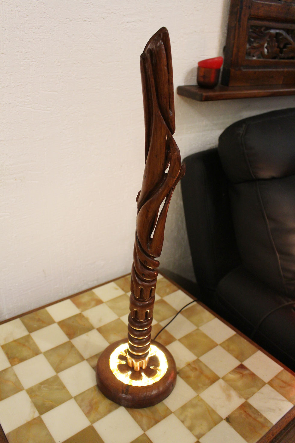 Miniatura: Scultura contemporanea Totem astratto