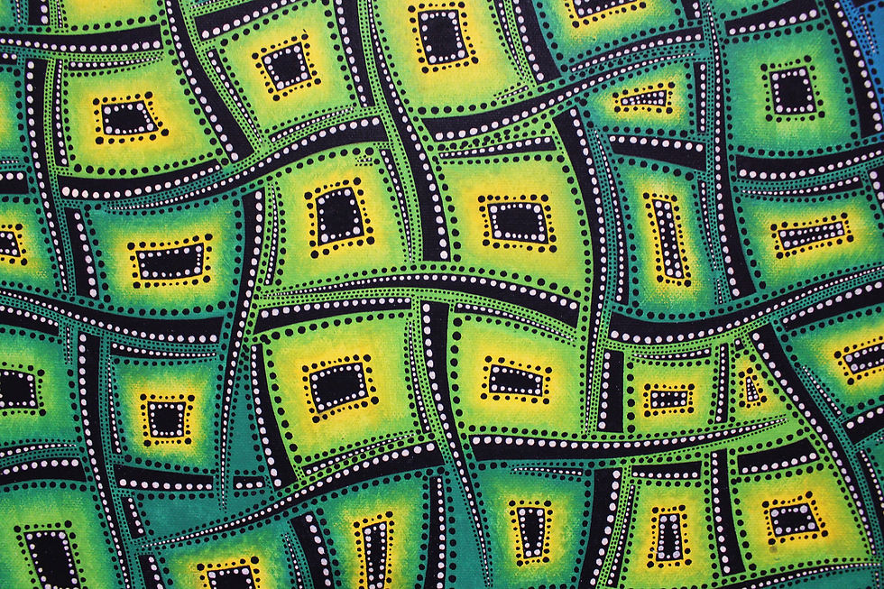 Miniatura: Tableau design : Mouvements de couleurs verdoyantes