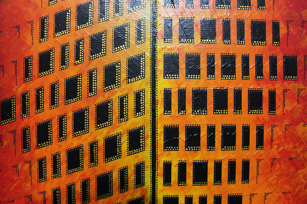 Miniatura: Tableau moderne : Façades