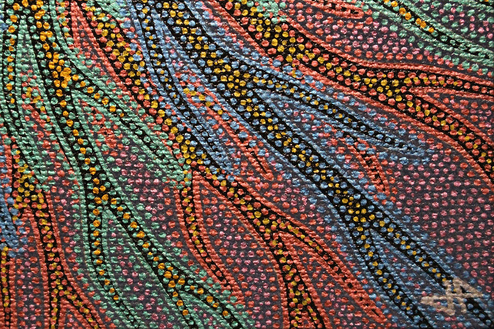 Miniatura: Peinture abstraite : Virus