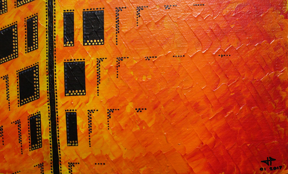 Miniatura: Tableau moderne : Façades