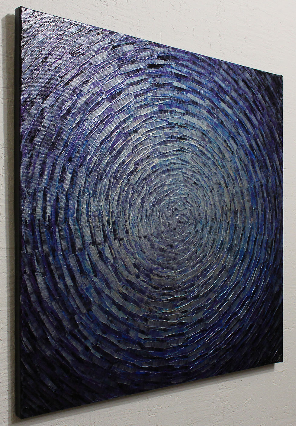 Miniatura: Éclat argent bleu violet