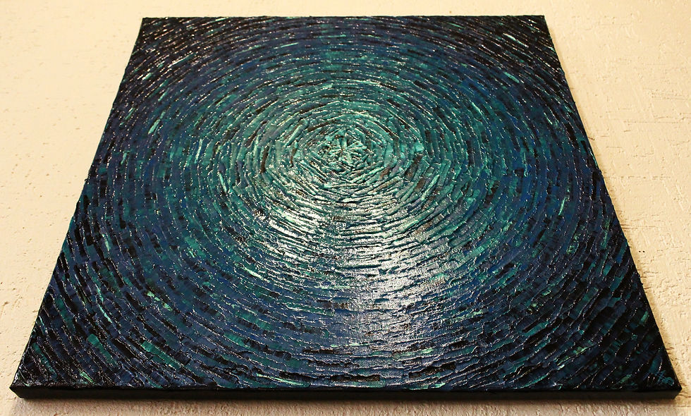 Thumbnail: Knife canvas Bluish color shine