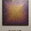 Thumbnail: Tableau or rose violet sur toile en situation d'intérieur