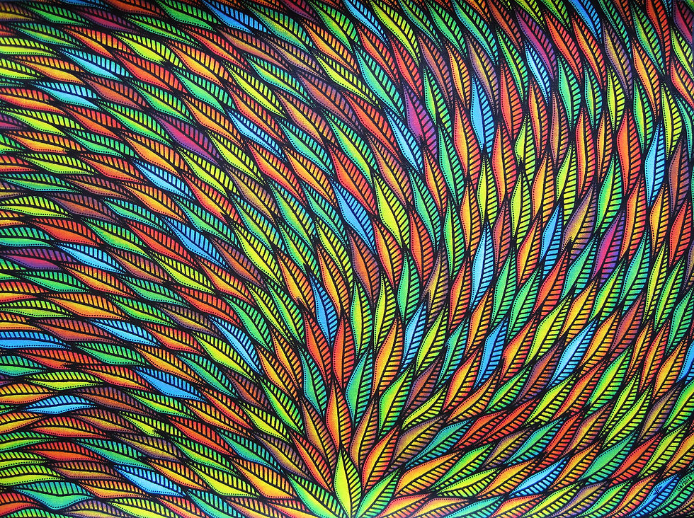 Design painting: Flamboyant