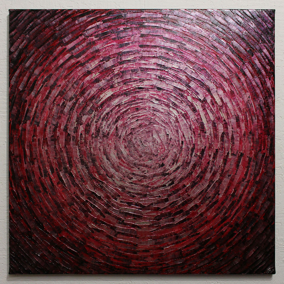 Miniatura: Éclat argent rouge iridescent