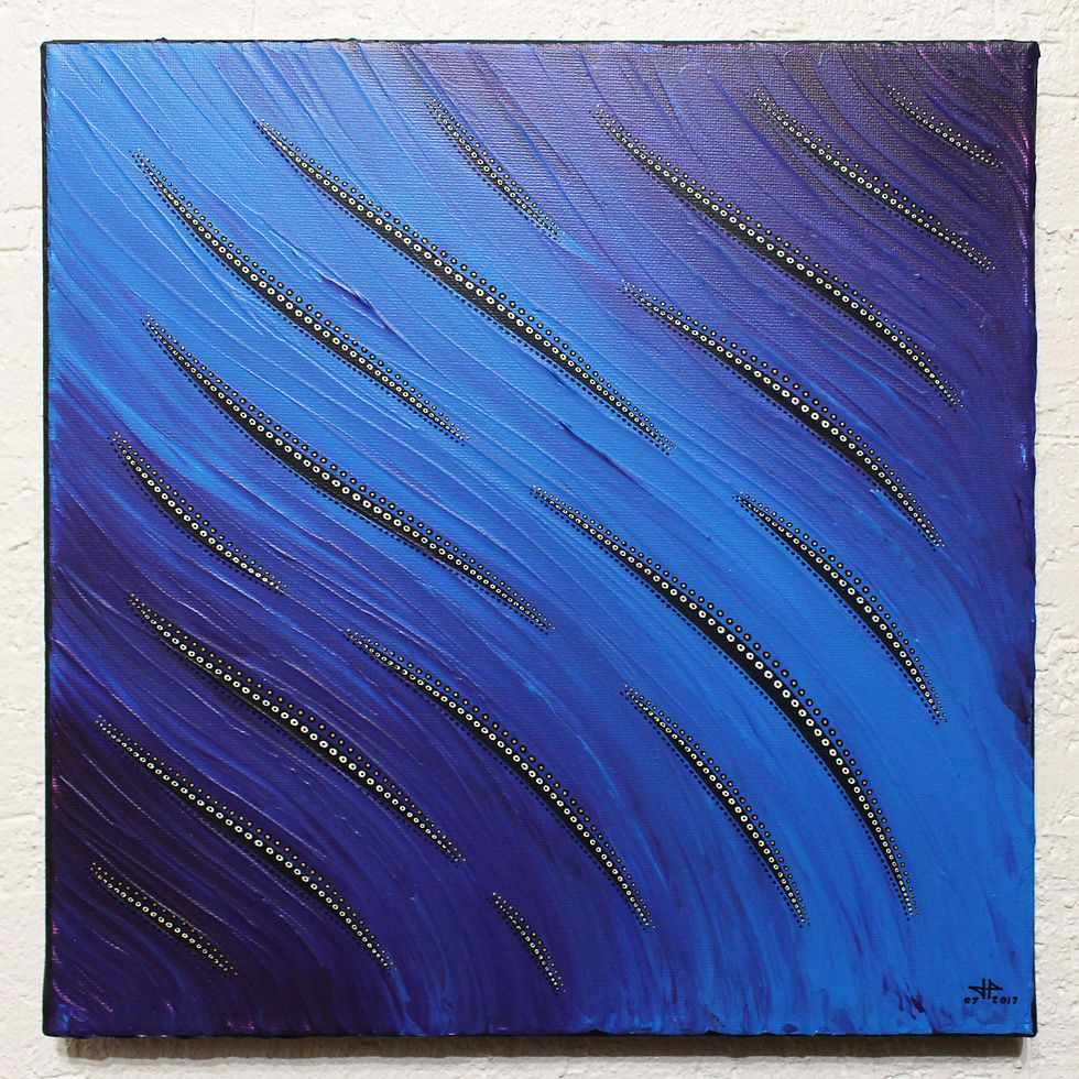 Miniatura: Tableau design : Fluidité bleue