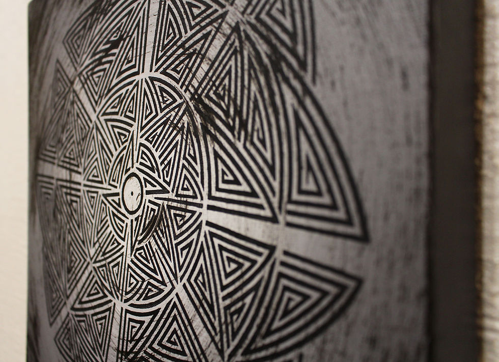 Miniatura: Peinture design : Nuances tribal