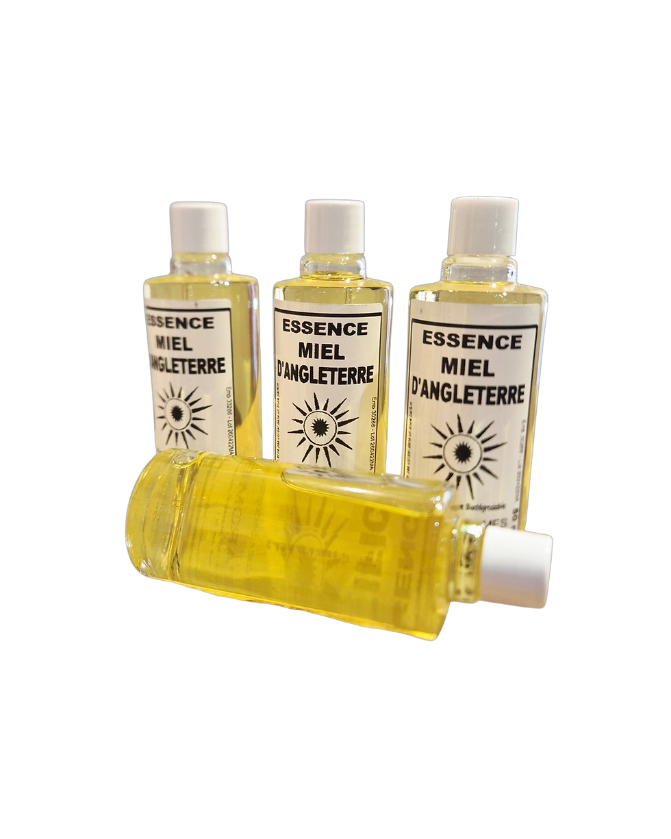 Miniature : Essence Miel d’Angleterre est une lotion ésotérique ritualisée par Esoternature, utilisée pour les travaux spirituels