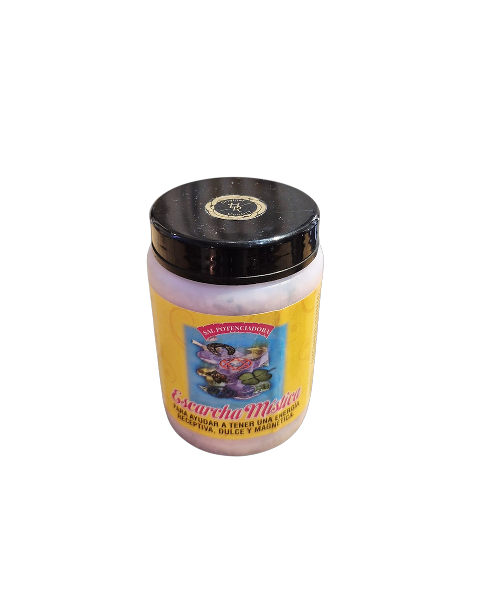 Sel spirituel Escarcha Mística 300 g pour bains rituels de magnétisme, attraction, réceptivité et énergie positive