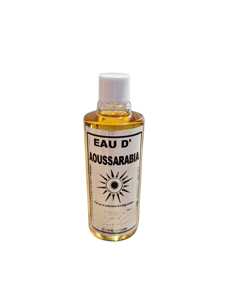 Eau d’Aoussarabia – 50 ml Parfum d’ambiance biodégradable aux notes fraîches et aromatiques. Idéal pour purifier, protéger et