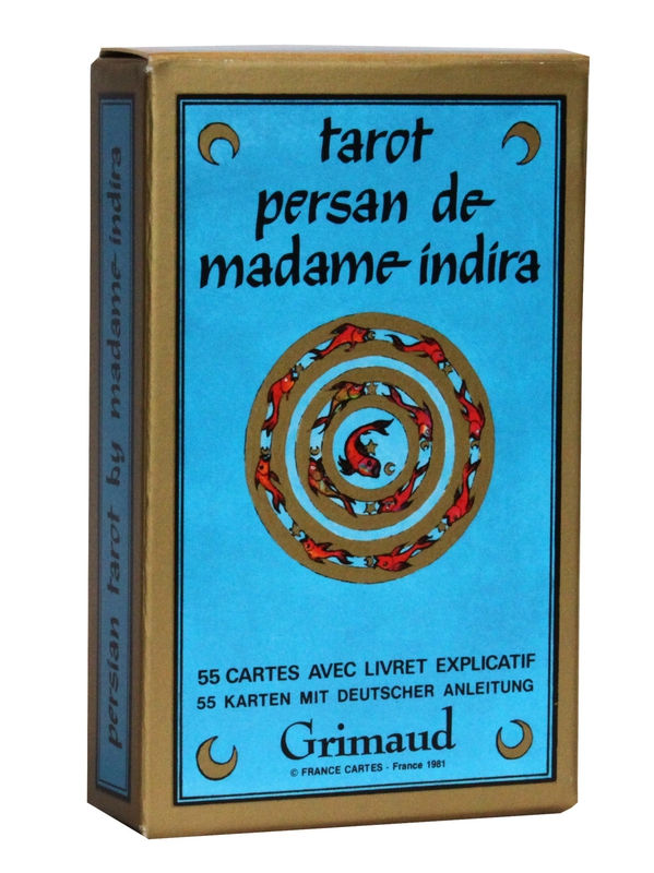 Le Tarot Persan de Madame Indira est un jeu divinatoire coloré et intuitif, inspiré de la sagesse orientale.