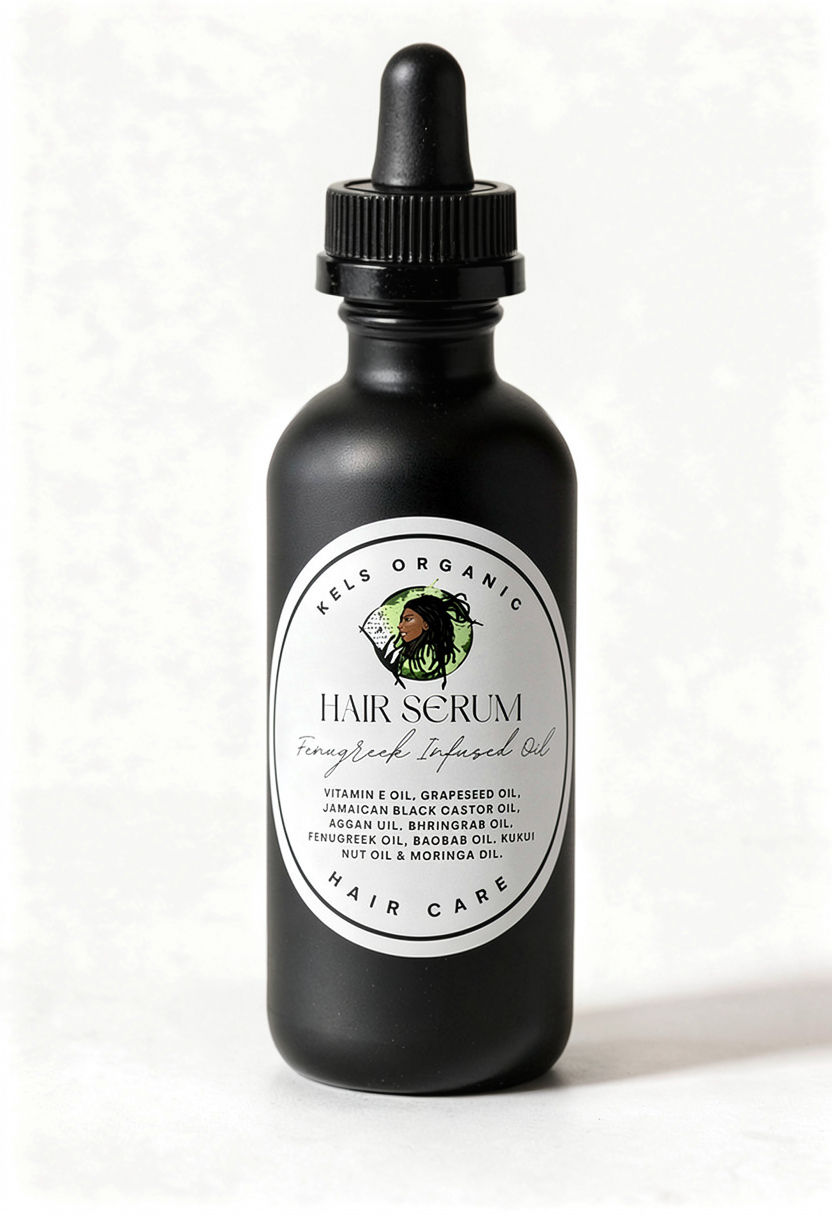 4 oz. Fenugreek Infused Hair Oil