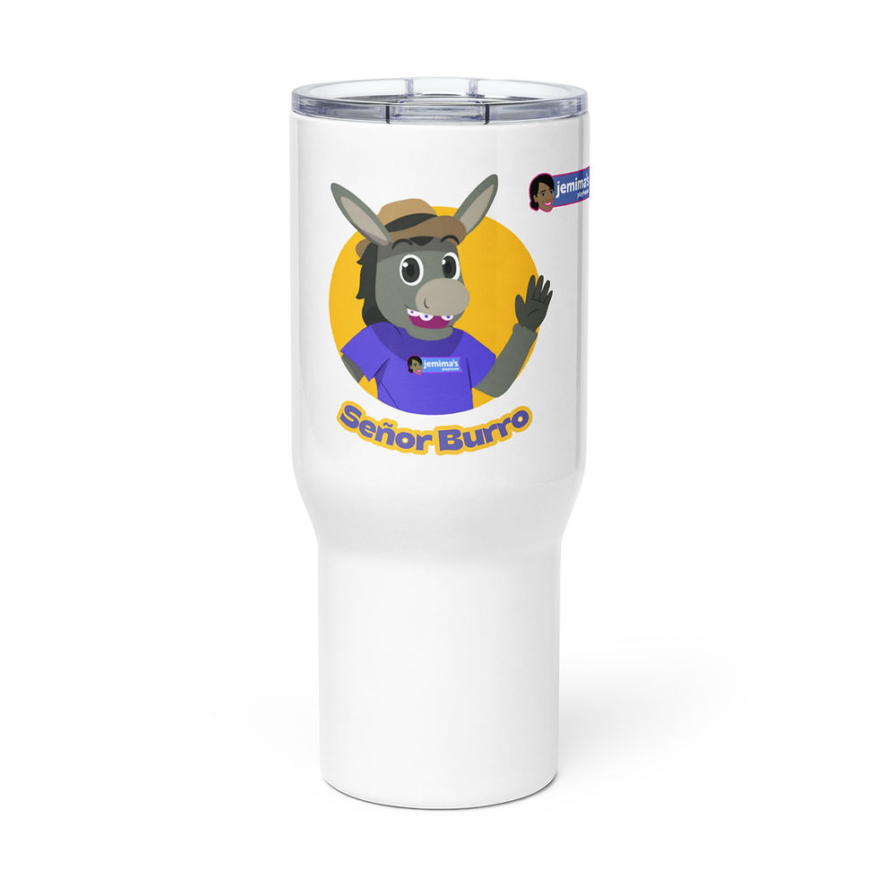 Thumbnail: White Senor Burro Tumbler