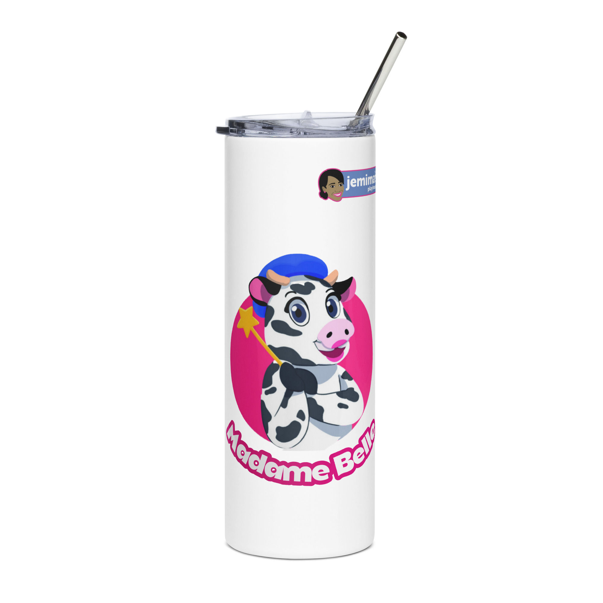 White Madame Belle Tumbler
