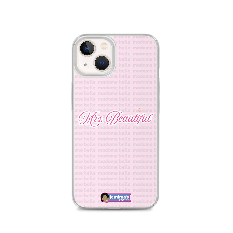 Thumbnail: "Mrs. Beautiful" Clear Case for iPhone®
