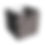 Thumbnail: Vibrant Contrast  14.5" x 13" Felt Storage Box Black White Red Stripes