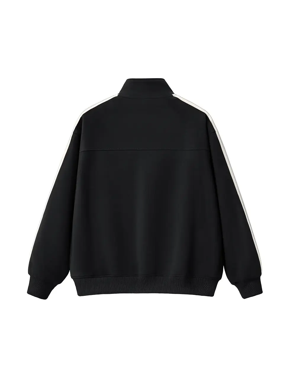 Thumbnail: Contrast Side-Stripe Stand Collar Jacket  | Wholesale