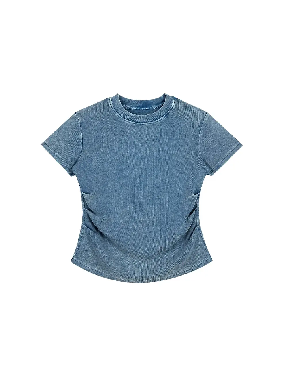 Thumbnail: Vintage Washed Bodycon Cotton T-Shirt | Wholesale