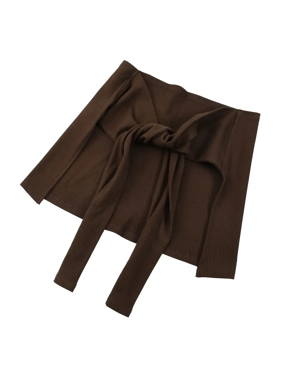 Thumbnail: Women's Dual-Function Cape Tie-Waist Romper | Wholesale