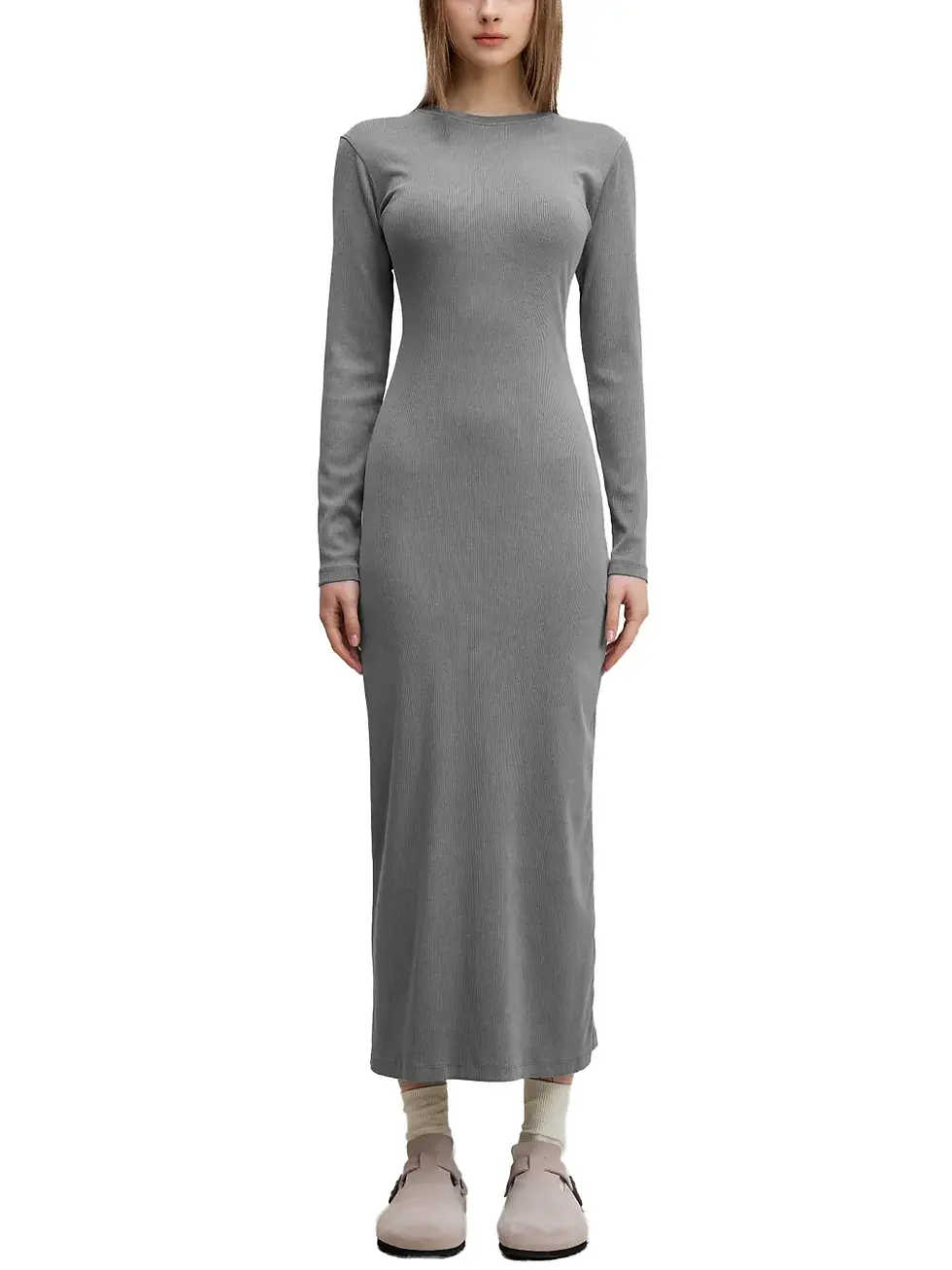 Thumbnail: Dyed Washed Slit Maxi Dress  | Wholesale