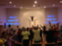 worship during messy church