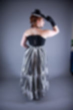 Striped Victorian Petticoat