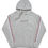 Thumbnail: UNISEX Hoodie Видишь или нет TVOP - Grey Htr n Stripes