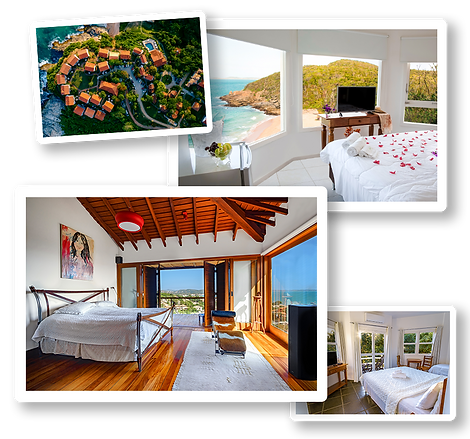 Exemplos de fotografia de arquitetura para hoteis e Airbnb
