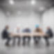 minimalistic general contractor meeting.