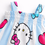 Thumbnail: Hello Kitty Girls Summer Outfit – Blue Stripe Set