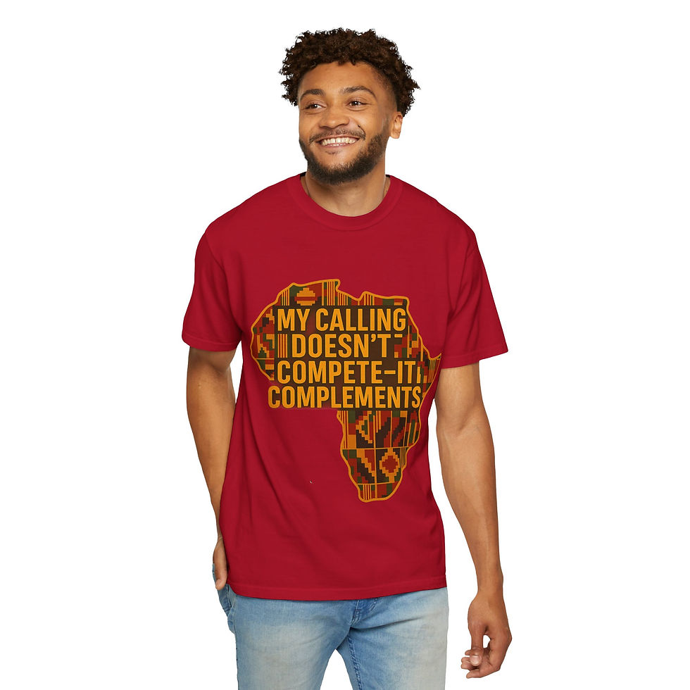 Thumbnail: My Calling Doesn't Compete-Graphic Unisex T-shirt - Stylish and Bold Design